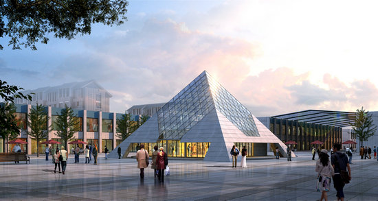 静安金字塔网架